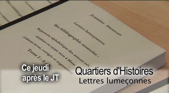 Ce jeudi dans Quartiers d'Histoires: Lettres lumeçonnes