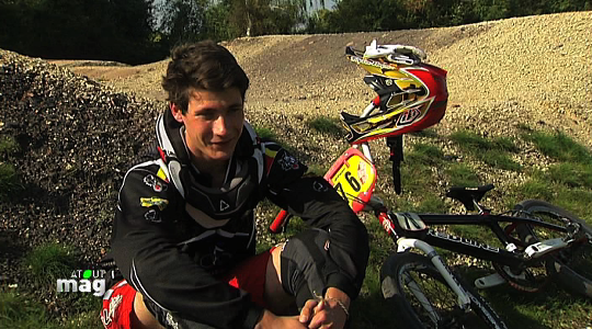 Quaregnon : Leçon de BMX avec Romain Battistel