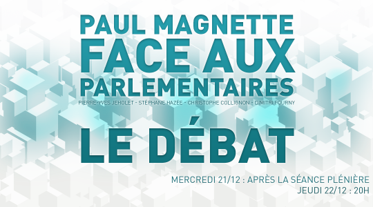Débat: Paul Magnette face aux parlementaires