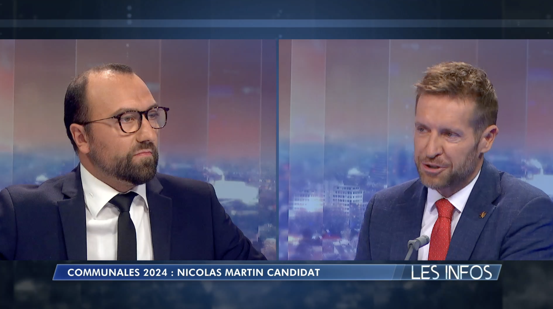 Nicolas Martin était l'invité des Infos ce jeudi 7 septembre 