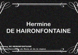 1000 personnalités: Hermine De Heronfontaine