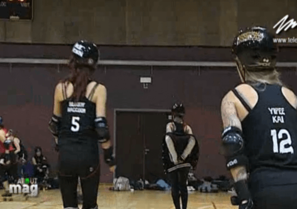 Mons - Les girls du Roller Derby cartonnent !