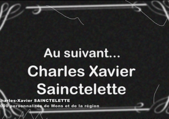 1000 personnalités: Charles Sainctelette