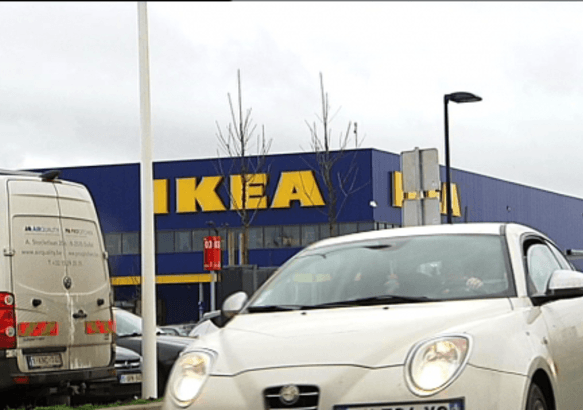 Mons - Pas de bouchons ce matin pour l'ouverture d'Ikea ! 