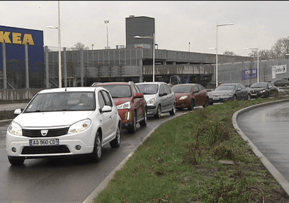 Mons - matinée calme, après-midi chargée pour le premier samedi d'IKEA