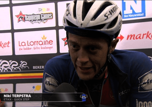 Cyclisme - La réaction de Niki Terpstra, vainqueur du 48e GP Samyn !