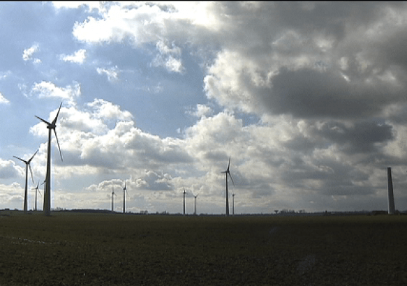 Le parc éolien Dour-Quiévrain-Hensies s'achève