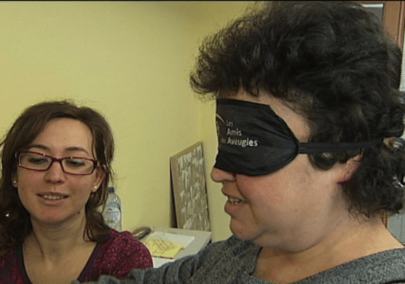 Ghlin - Un atelier tactile pour déficients visuels
