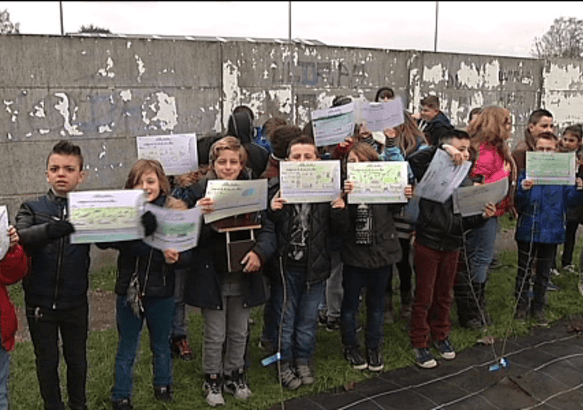 Havré - Les élèves ont la main verte 