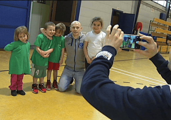 Basket - Les joueurs de Mons-Hainaut à la JS Cuesmes!