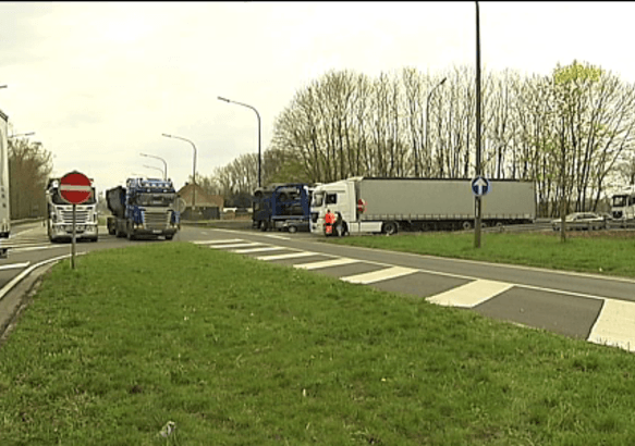 Dour - Les transporteurs sont en colère! 