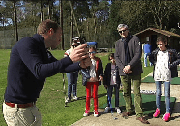 Jurbise: on s'essaye au golf!