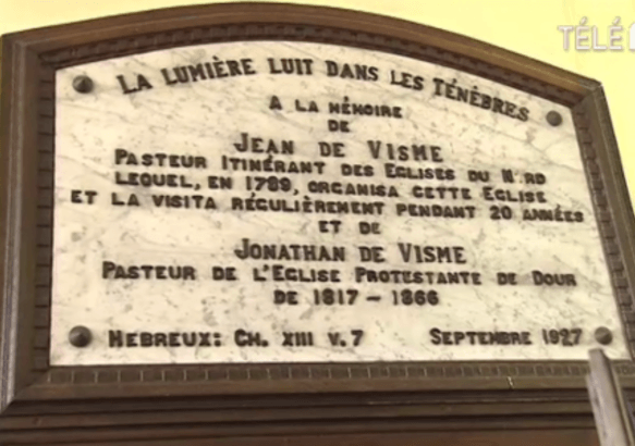 Dour. Journées du patrimoine : Le temple protestant