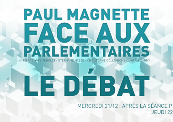 Débat: Paul Magnette face aux parlementaires