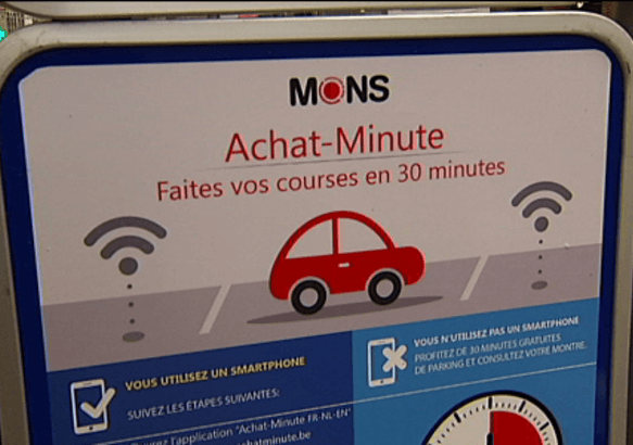 Mons - 30 minutes de parking gratuit pour faire ses courses
