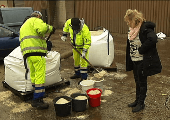Saint-Ghislain - La distribution de sel s'achève