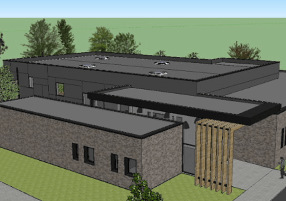 GHLIN - Bientôt une nouvelle salle Calva !