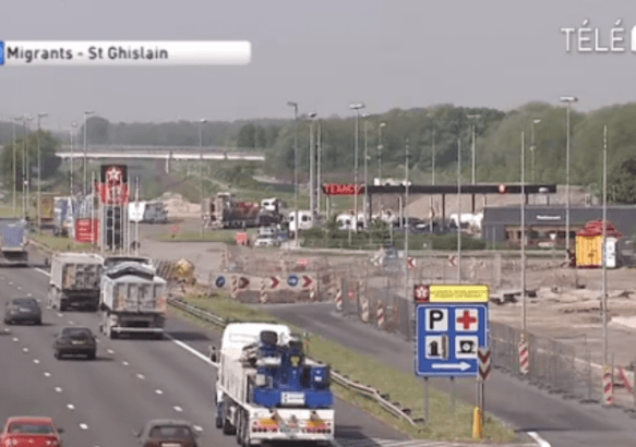 Saint Ghislain - Des migrants en détresse