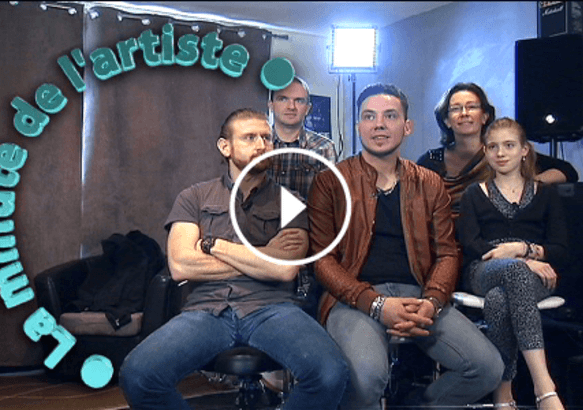 La minute de l'artiste - Dans le salon de Ludo