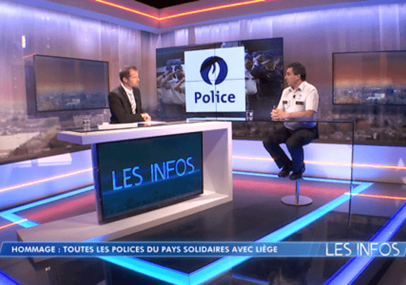 Notre invité dans Les Infos : Philippe Borza, commissaire de police à Mons !