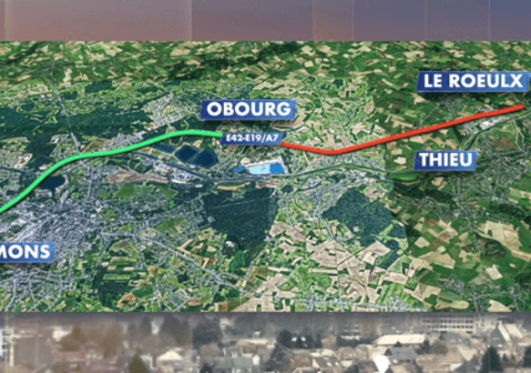 E19-E42 - Travaux entre Obourg et Thieu à partir du 11 juin !