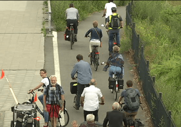 Mons : un nouveau parcours sécurisé pour les cyclistes !