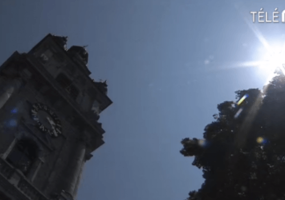 Mons : Le Beffroi touché par la foudre