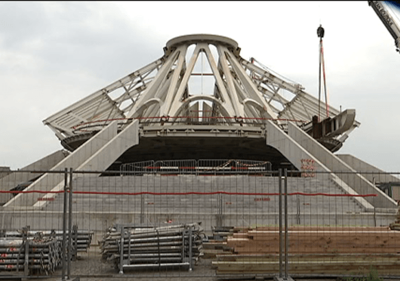 Mons - Les travaux avancent (enfin) à la Gare de Mons