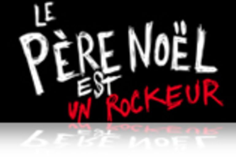 Backstage au "Père Noël est un Rockeur"