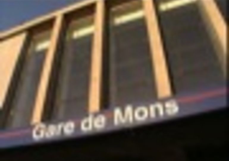 22/01/2008-Mons:grève des accompagnateurs de train du dépôt de Mons