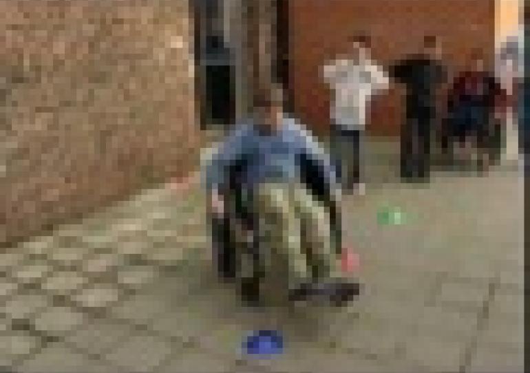28/02/2008 - Frameries : Atelier d'information et de sensibilisation au handicap