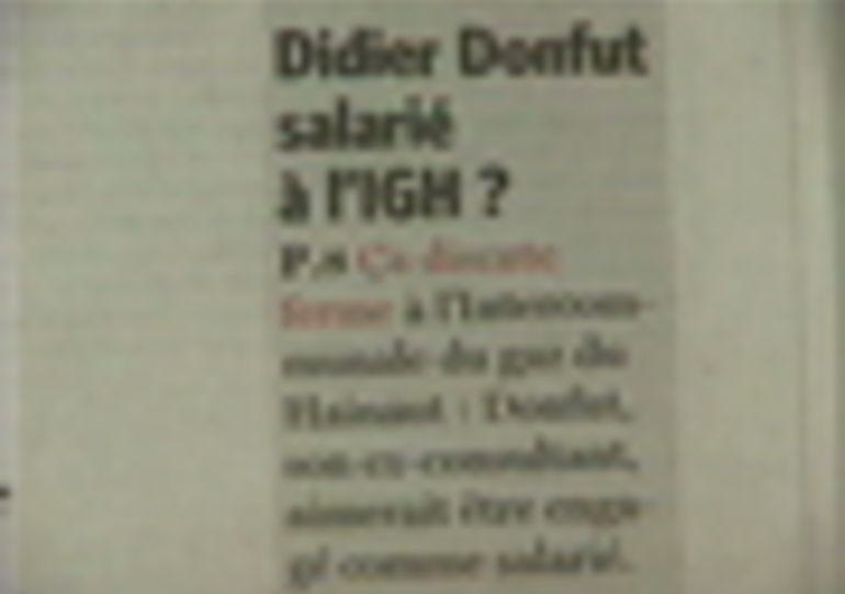 01/09/2009 -  Mons : IEH-IGH : le CA prend une semaine de délai pour réfléchir