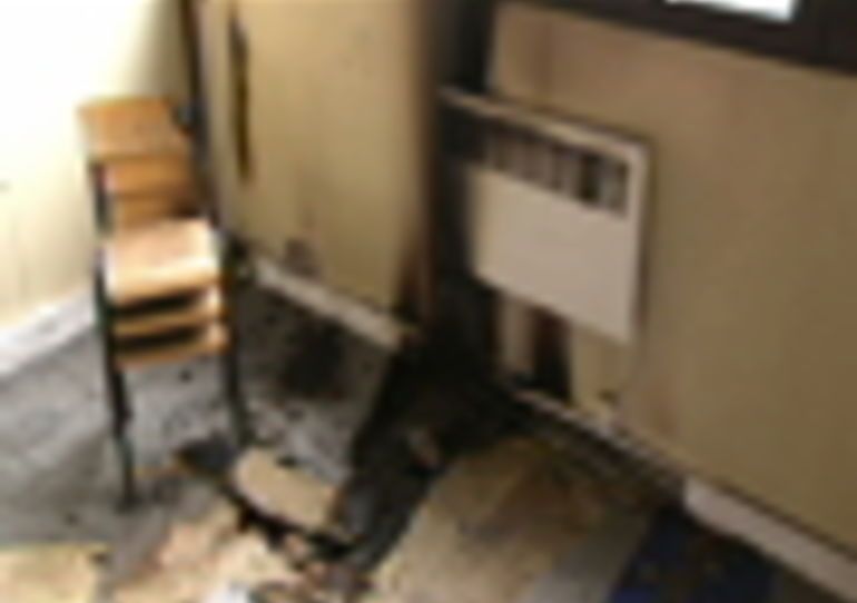 23/10/2009 - Saint-Ghislain : Crèche, voiture et école incendiées