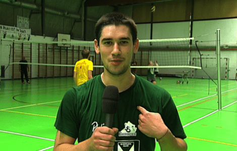 VOLLEY - Ambiance pour la présentation de la JS Baudour !