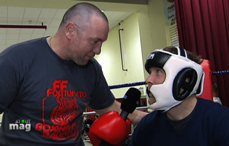 Atout Mag monte sur le ring du Boxing Club Baudour !